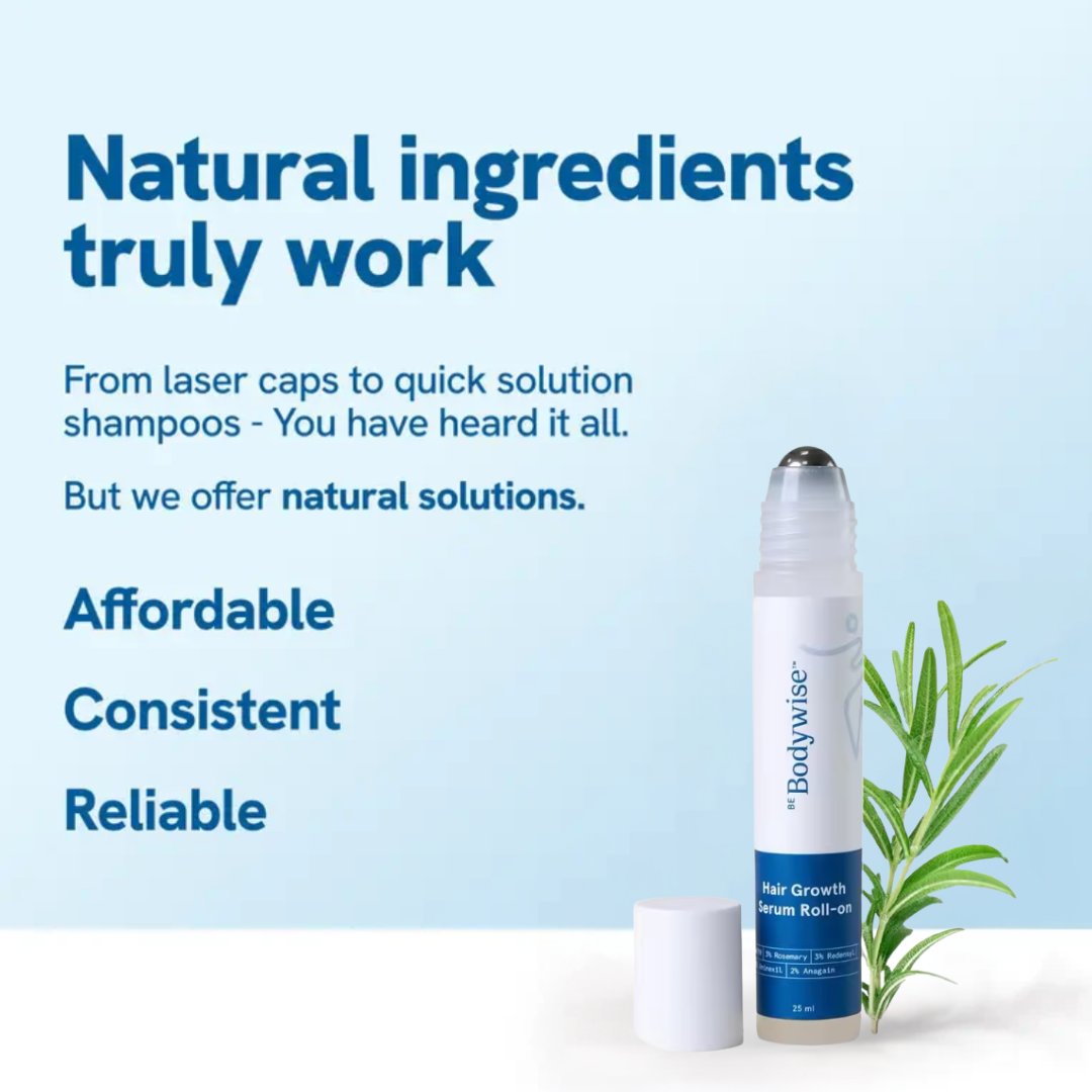 BodyWise Hair Growth Roll On Serum