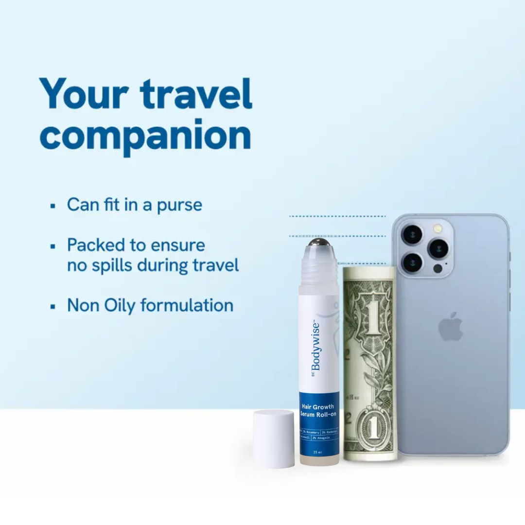 BodyWise Hair Growth Roll On Serum