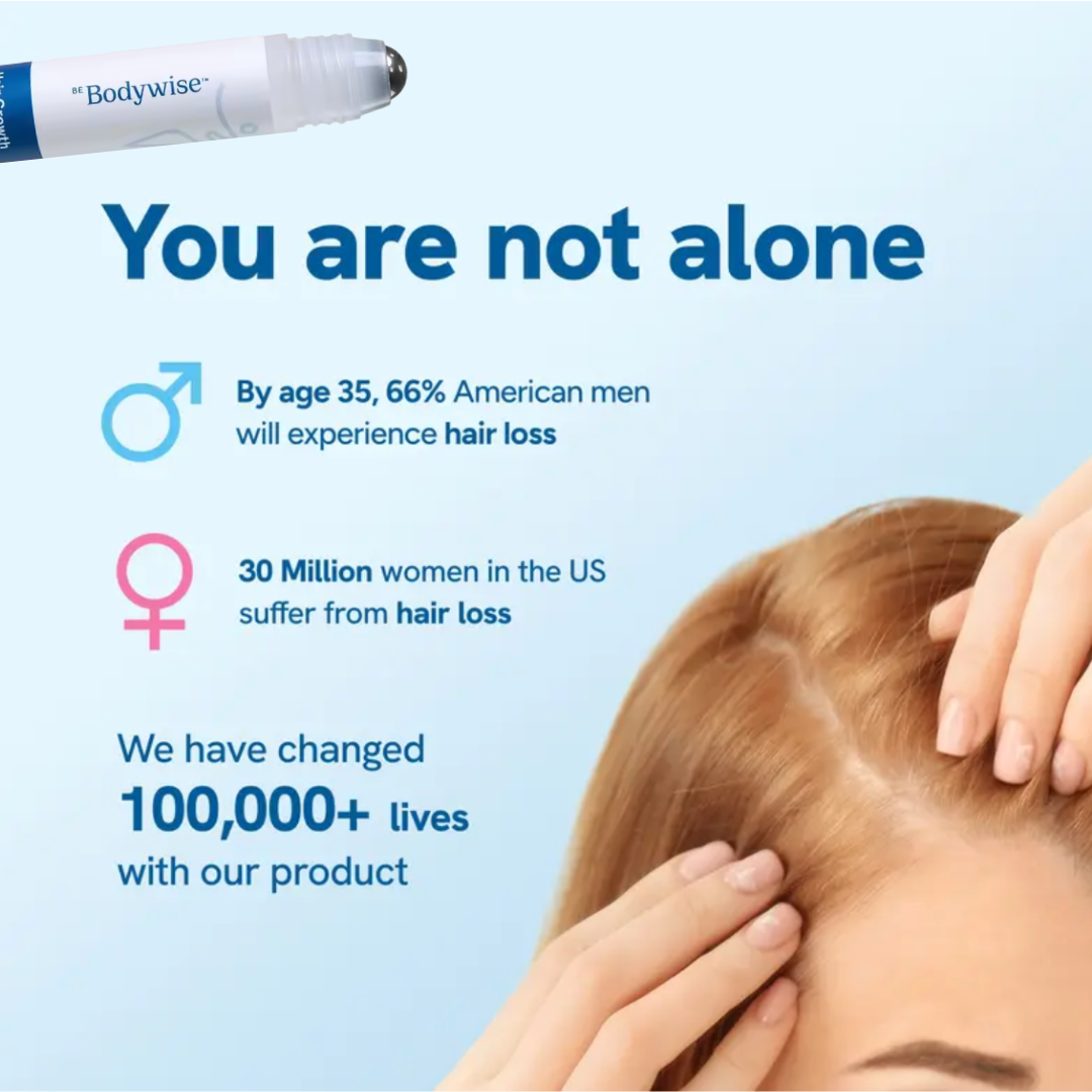 BodyWise Hair Growth Roll On Serum