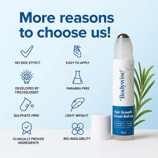BodyWise Hair Growth Roll On Serum