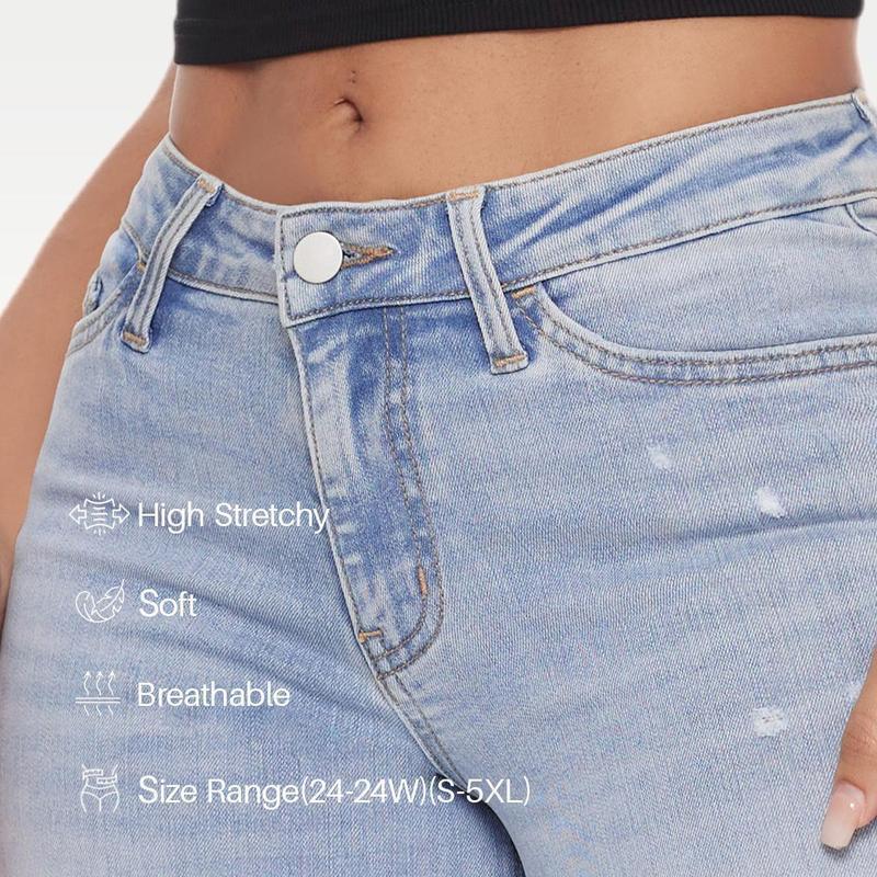 Eluvéra™ Mid-low Rise Baggy Jeans